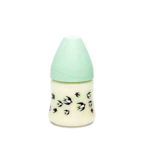 Suavinex Biberón 3 Posiciones Tetina Silicona Redonda 150Ml +0M
