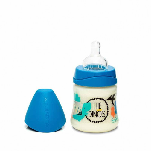 Suavinex Biberón 3 Posiciones Tetina Silicona Redonda 150Ml +0M