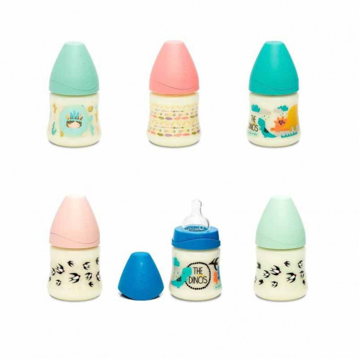 Suavinex Biberón 3 Posiciones Tetina Silicona Redonda 150Ml +0M