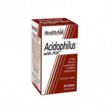 Acidophilus con Fos 60 Comprimidos Health Aid