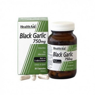 Ajo Negro 750 mg 30 Cápsulas Health Aid