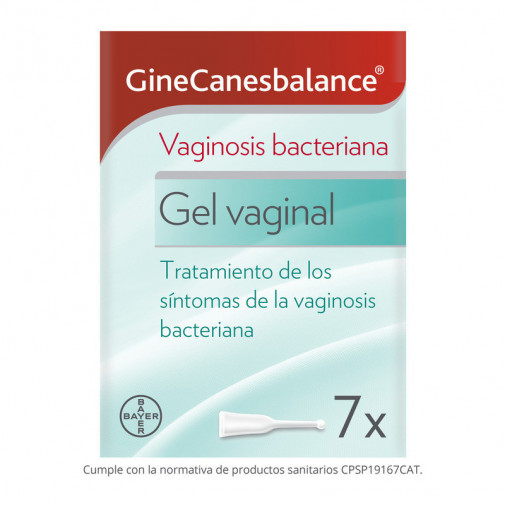 Ginecanesbalance Vaginosis Bacteriana Gel 7 Tubos 5 Ml