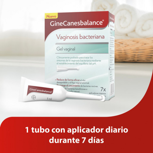Ginecanesbalance Vaginosis Bacteriana Gel 7 Tubos 5 Ml