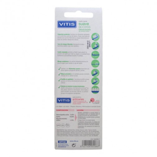 Pack Vitis Cepillo Duplo Suave Acces