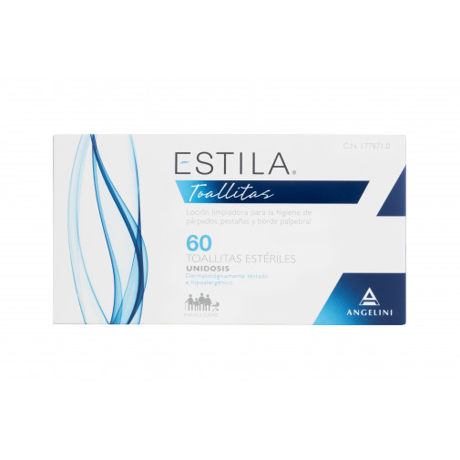 Estila Toallitas Oculares Estériles 60 Unidades