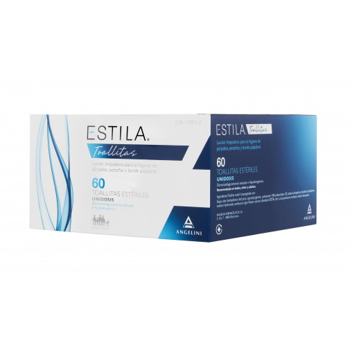Estila Toallitas Oculares Estériles 60 Unidades
