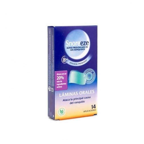 Snoreeze Laminas Orales 14 Unidades