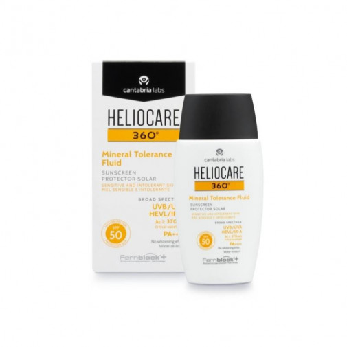 Heliocare 360 Spf50 Mineral Tolerance 5