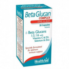 Beta Glucan Complex 30 Cápsulas Health Aid