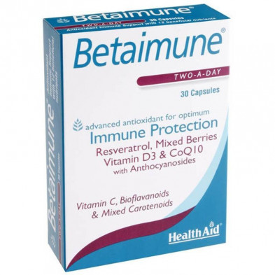 Betainmune Antioxidante Avanzado 30 Cápsulas Health Aid