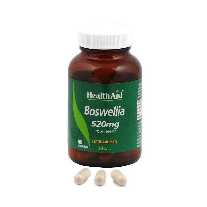 Boswelia 520mg 60 Cápsulas Health Aid