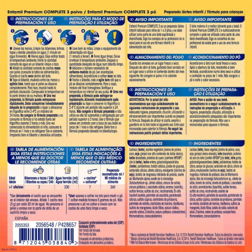 Enfamil Premium Complete 3 800g