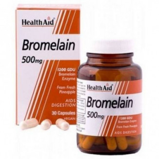 Bromelina 500 mg 30 Cápsulas Health Aid