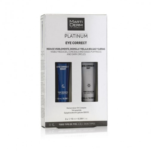 Contorno De Ojos Platinum Día Y Noche 2x10ml Martiderm