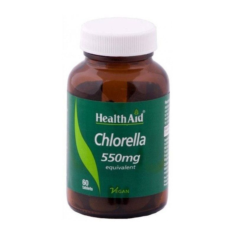 Clorella 550mg 60 Comprimidos Nutrinat Health Aid