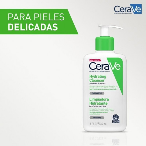 Cerave Limpiadora Hidratante 236 Ml