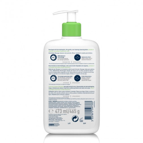 Cerave Limpiadora Hidratante 473 Ml