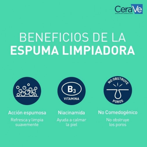 Cerave Gel Limpiador Espumoso 473ml