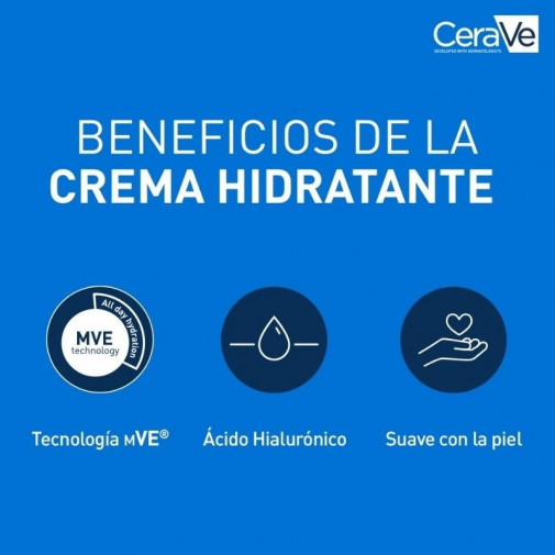 Cerave Crema Hidratante Piel Seca 340 G