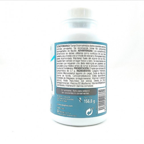 Epaplus Arthicare Colágeno + Ac. Hialurónico + Magnesio 224 Comprimidos