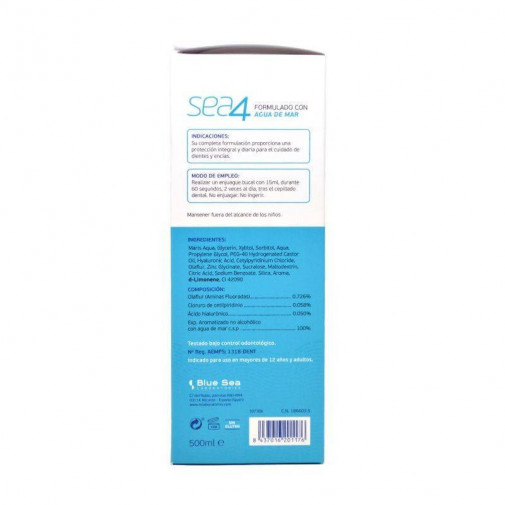 Sea4 Colutorio Cuidado Total Eu 500 Ml