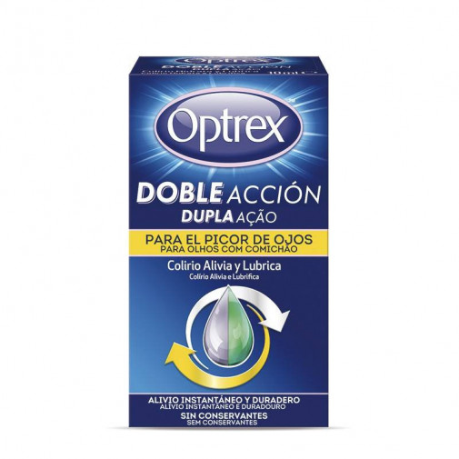 Optrex Doble Acción Colirio Picor De Ojos 10 Ml