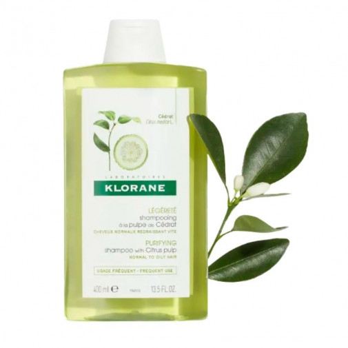 Klorane Champu Pulpa De Cidra 400 Ml