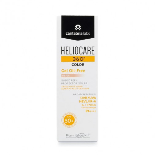 Heliocare 360 Spf50+ Beige Oil Free 50m