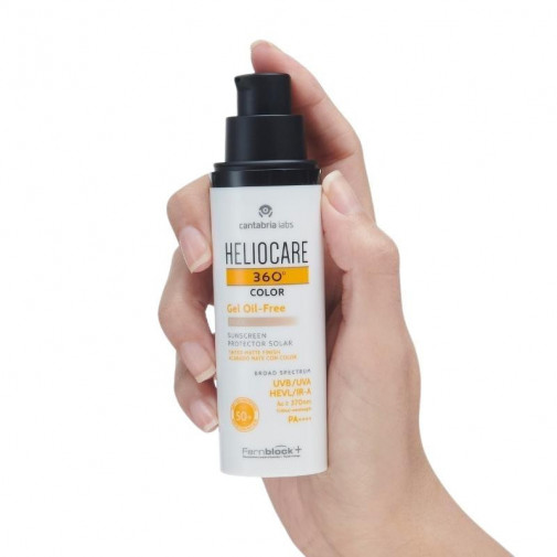 Heliocare 360 Spf50+ Beige Oil Free 50m