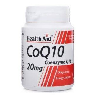 Coenzima Q10 20 mg 30 Comprimidos Health Aid