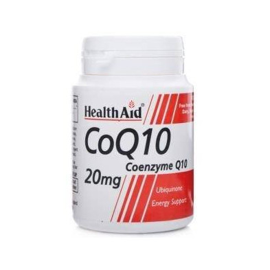 Coenzima Q10 20 mg 30 Comprimidos Health Aid