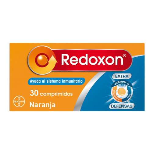 Redoxon Extradefensas Sabor Naranja 30 Comprimidos Efervescentes