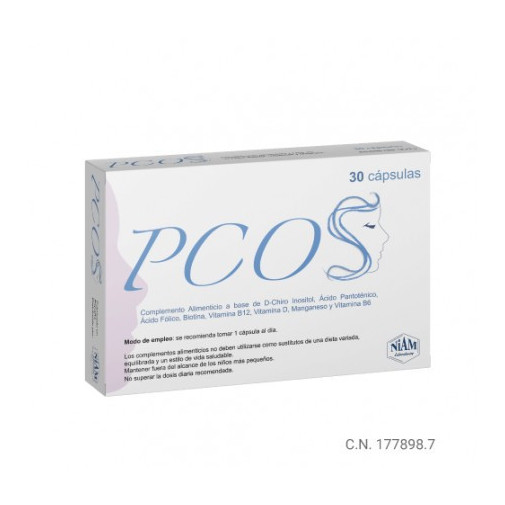 Pcos Ovarios Poliquísticos 30 Cápsulas Niam