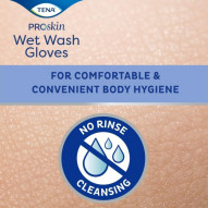 Manoplas Húmedas Wet Wash Gloves 8 Unidades Tena