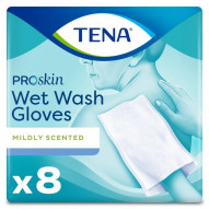 Manoplas Húmedas Wet Wash Gloves 8 Unidades Tena