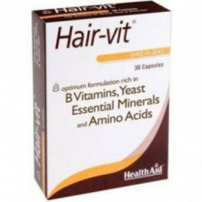 Hair Vit 30 Cápsulas Health Aid