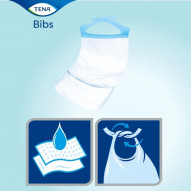 Baberos Desechables Talla M 150 Unidades Tena