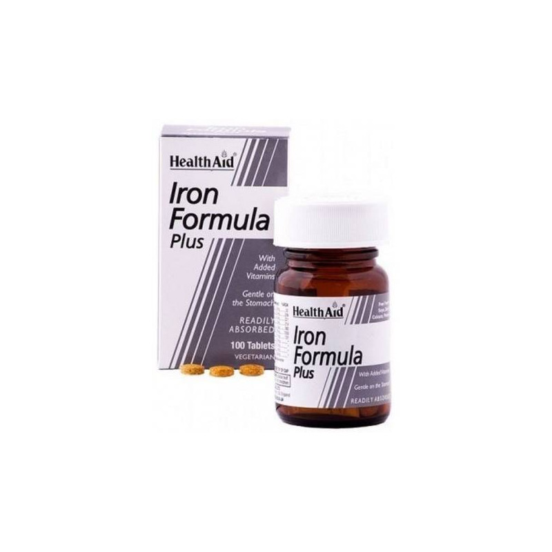 Hierro Complex (Iron Formula) 100 Comprimidos Health Aid