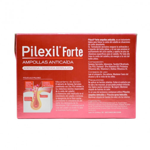 Pilexil Forte Ampollas 15 + Regalo 5 Unidades