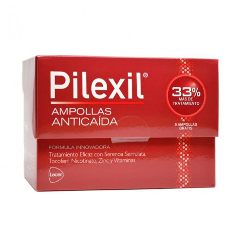 Pilexil Ampollas Anticaída 15 + Regalo 5 Ampollas