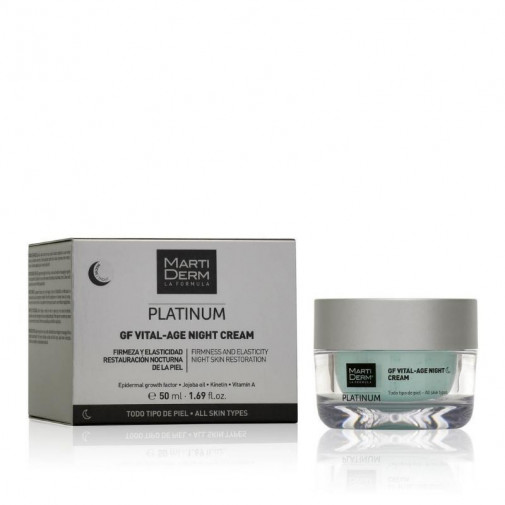 Crema Hidratante Restauración Nocturna Gf Vital Age 50ml Martiderm