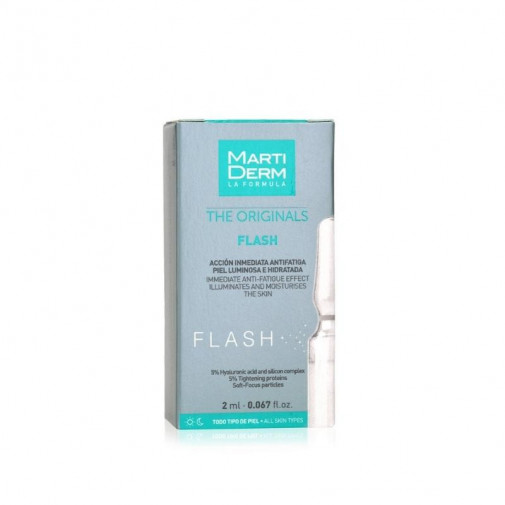 Ampolla Flash Acción Antifatiga 2ml Martiderm