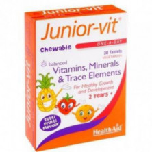 Junior-Vit 30 Comprimidos Masticables Health Aid