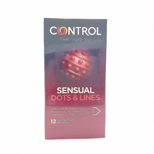 Control Adapta Sensual Dots & Lines 12