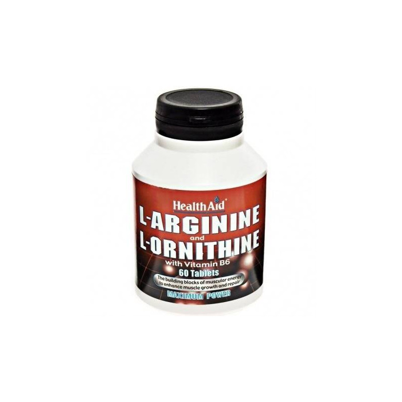 L-arginina/L-ornitina 600 mg/300 mg Health Aid