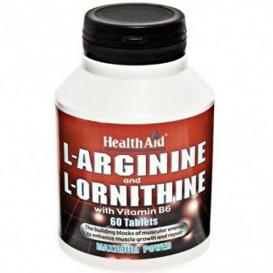 L-arginina/L-ornitina 600 mg/300 mg Health Aid