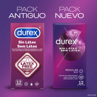 Preservativos Durex Sin Latex 12 Unidades