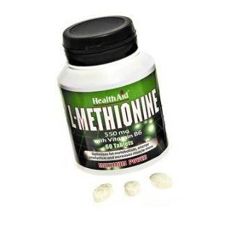 L-metionina 550 mg 60 Comprimidos Health Aid