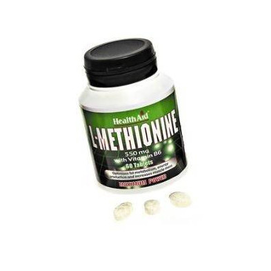 L-metionina 550 mg 60 Comprimidos Health Aid