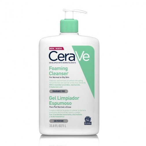 Cerave Gel Limpiador Espumoso 1 L
